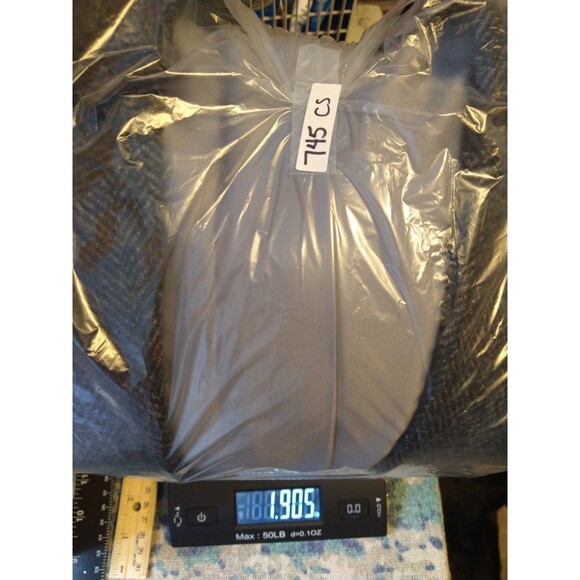 VTG Haggar Blazer 46L Wool Herringbone Tweed Elbow Patch Sport Coat Made in USA - Picture 16 of 16